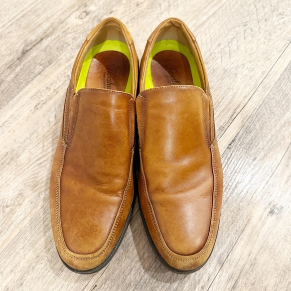 Florsheim Midtown Moc Toe Slip On Mens Slip On 12US Cognac - Picture 4 of 10